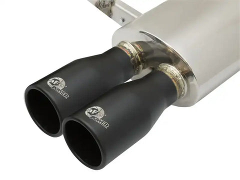 aFe 49-36331-B MACHForce XP Exhausts Cat-Back SS-304 14-17 Mini Cooper S Hardtop 2-Door w/ Black Tips