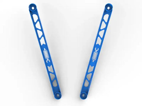 aFe 450-721003-L CONTROL 304 Stainless Steel Front Suspension Strut Brace Blue - Toyota GR Supra (A90) 20-21