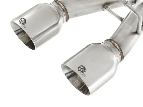 aFe 49-36408-P MACHForce XP 2-1/2in SS-304 Cat-Back Exhausts w/ Polished Dual Tips 2008 VW Golf R32 V6-3.2L MKV