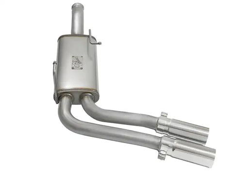 aFe 49-44070-P Rebel Series CB Middle-Side Exit SS Exhaust w/ Polished Tips 09-16 GM Silverado/Sierra V6/V8