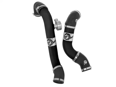 aFe 46-20254-B BladeRunner Intercooler Tubes Black Hot/Cold Side for 15-16 Ford Mustang EcoBoost I4-2.3L (t)