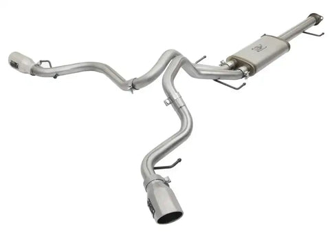 aFe 49-46029-P MACH Force-Xp 3in - 2.5in SS Cat-Back Dual Exhaust w/Polished Tips 07-14 Toyota FJ Cruiser 4.0L