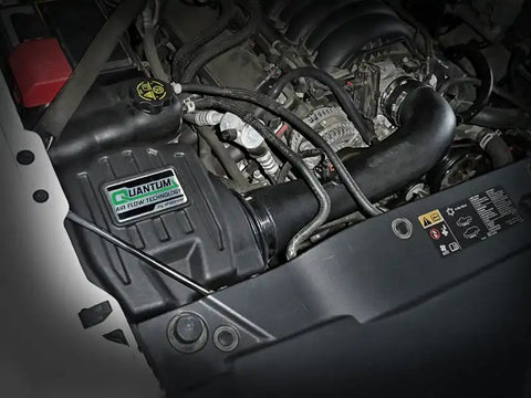 aFe 53-10030D Quantum Cold Air Intake System w/ Pro Dry S Media 14-19 GM Silverado / Sierra 1500 V8-5.3/6.2L