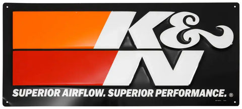 K&N 89-11837-2 Sign Embossed Metal 9&quotH x 20&quotW