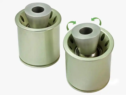 aFe 460-401001-A Control PFADT Steel Frame Solid Spherical Arm Bearings Set Chevy Corvette C5 / C6 97-13