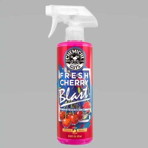 Chemical Guys Fresh Cherry Blast Air Freshener & Odor Eliminator - 16oz - Case of 6