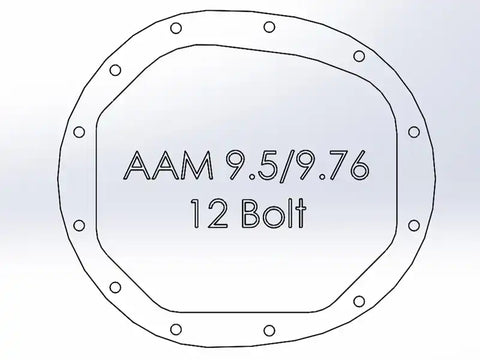 aFe 46-71120A Street Series Rear Differential Cover Raw 14-19 Chevrolet Silverado V8 4.3L / 5.3L 6.2L