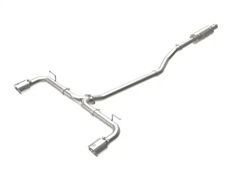 aFe 49-37015-P Takeda 2-1/2in 304 SS Cat-Back Exhaust w/ Polished Tips 14-18 Mazda 3 L4 2.0L/2.5L