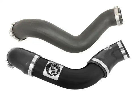 aFe 46-20254-B BladeRunner Intercooler Tubes Black Hot/Cold Side for 15-16 Ford Mustang EcoBoost I4-2.3L (t)