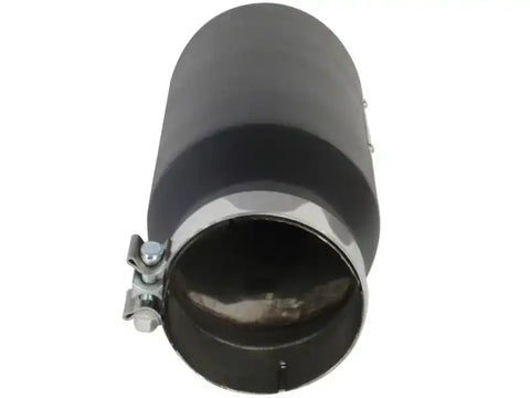 aFe 49T50701-B15 MACH Force-XP 409 SS Right Side Single Wall Exhaust Tip 5in Inlet x 7in Outlet 15in L