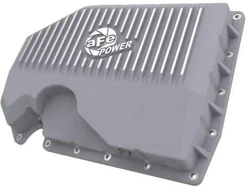 aFe 46-71240A 05-19 VW 1.8L/2.0L w/o Oil Sensor Engine Pan Raw POWER Street Series w/ Machined Fins