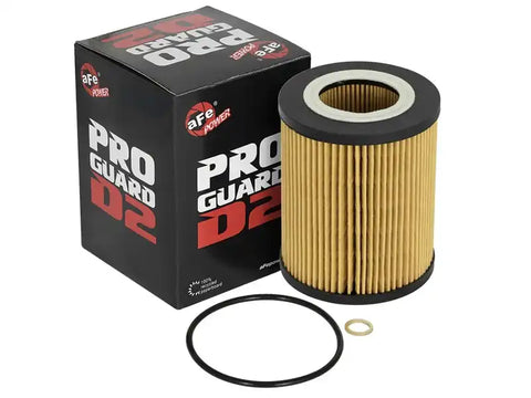 aFe 44-LF022-MB Pro GUARD D2 Oil Filter 96-06 BMW Gas Cars L6 (4 Pack)