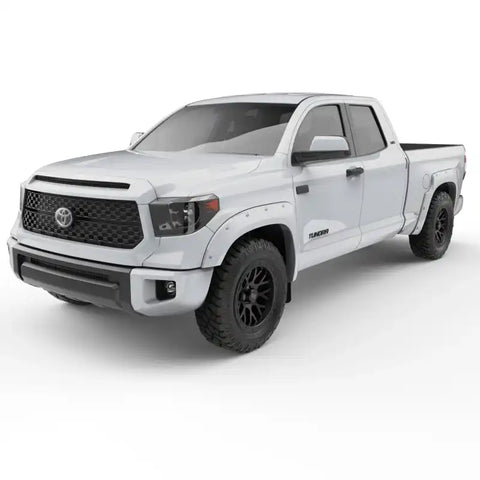 EGR 14+ Toyota Tundra Bolt-On Look Color Match Fender Flares - Set MatchSuper White