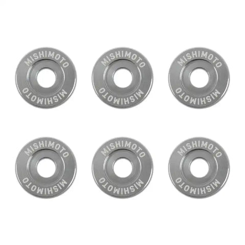 Mishimoto Large Fender Washer Kit (6pcs) - Gunmetal