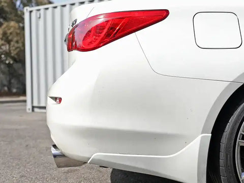 aFe 49-36132NM-P Takeda 2.5in 304 SS Cat-Back Exhaust System w/ Polished Tips 16-18 Infiniti Q50 V6-3.0L (tt)