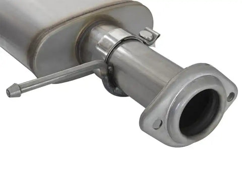 aFe 49-44061-P Rebel Series CB 3in Middle Side Exit SS Exht w/Polish Tips 15-17 Chevy Colorado / GMC Canyon