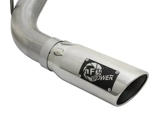 aFe 49-46125-P MACH Force-Xp 2-1/2in Cat-Back Exhaust System w/ Polished Tip 16-17 Nissan Titan XD V8 5.6L