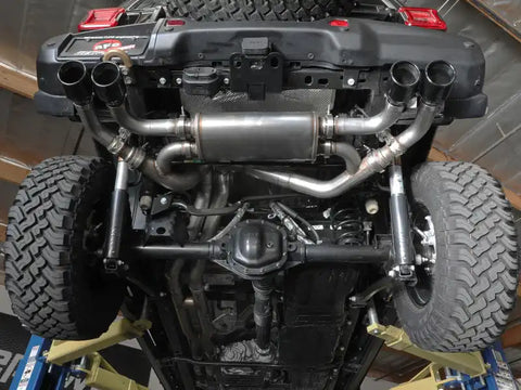 aFe 49-38098-P Vulcan Series 2.5in 304SS Cat-Back Exhaust 2021+ Jeep Wrangler 392 6.4L w/ Polished Tips
