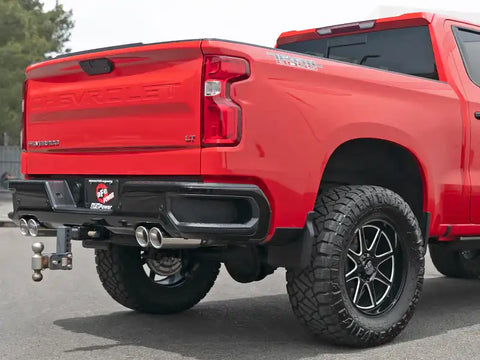aFe 49-34105-P Vulcan Series 3in 304SS Exhaust Cat-Back Exh w/ Pol Tips 2019 GM Silverado / Sierra 1500 V8-5.3L