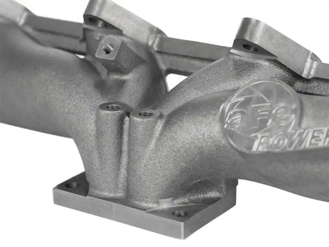 aFe 46-40034 Power BladeRunner Ported Ductile Iron Exhaust Manifold 98.5-02 Dodge Diesel Trucks L6-5.9L (td)