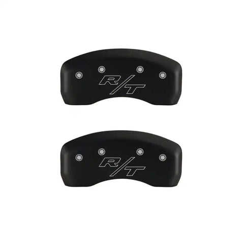 MGP 4 Caliper Covers Engraved Front & Rear Vintage Style/RT Red finish silver ch
