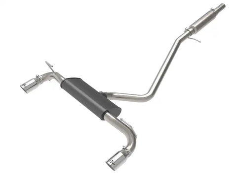aFe 49-33142-P Ford Bronco Sport 21-22 L3-1.5L (t)/L4-2.0L (t) Vulcan Cat-Back Exhaust System-Polished Tips