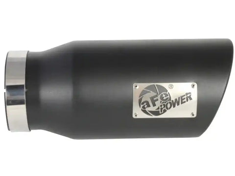 aFe 49T50701-B15 MACH Force-XP 409 SS Right Side Single Wall Exhaust Tip 5in Inlet x 7in Outlet 15in L