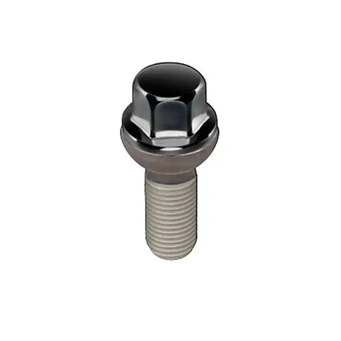 McGard Hex Lug Bolt (Radius Seat) M14X1.5 / 17mm 27.5mm Shank Length (Box of 50) - Black