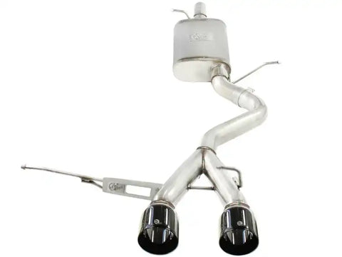 aFe 49-36408-B MACHForce XP Exhaust 304SS Cat-Back w/ BlackTips 2008 VW Golf R32 V5 3.2L