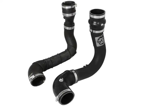 aFe 46-20189-B Bladerunner 2.5in Intercooler Cold Side Tubes, 13-14 Ford Focus ST 2.0L (t) *Black*