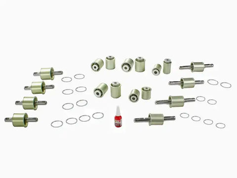 aFe 460-401003-A Control PFADT Alum Frame Solid Spherical Arm Bearings Set 06-13 Chevy Corvette C6 Z06