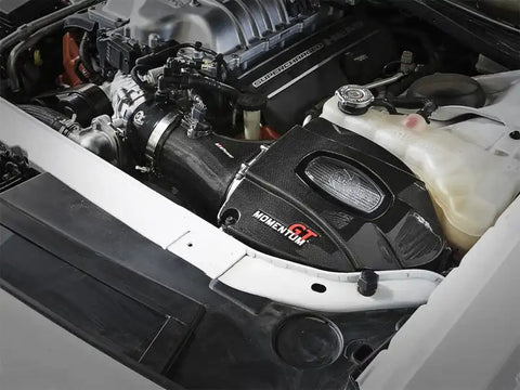 aFe 52-72204-CF Momentum GT Black Series Carbon Fiber CAIS 15-16 Dodge Challenger SRT Hellcat V8-6.2L (sc)