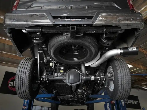 aFe 49-43143-B 2021 Ford F-150 V6-3.0L (td) Large Bore 409 SS DPF-Back Exhaust System