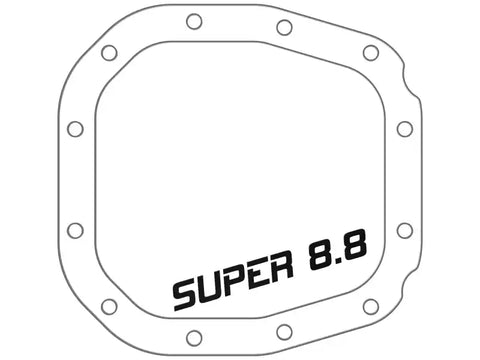 aFe 46-71181B Rear Differential Cover (Black Machined Pro Series) 15-19 Ford F-150 V6-2.7L (t) (12-Bolt)