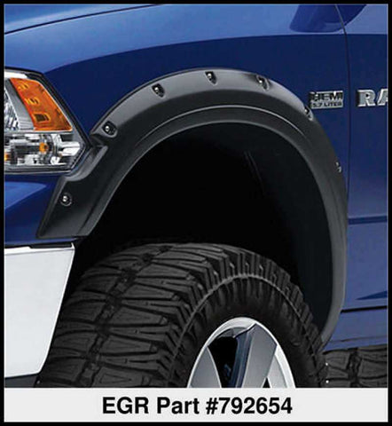 EGR 792654 for 09-16 Dodge Ram LD Bolt-On Look Fender Flares - Set