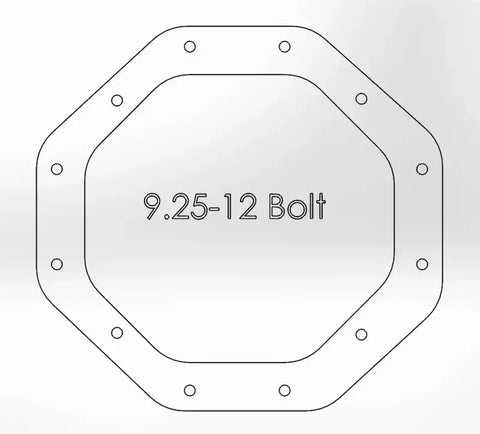 aFe 46-70272 Rear Differential Cover (Black Machined Pro Series) Dodge/RAM 94-14 Corporate 9.25 (12-Bolt)