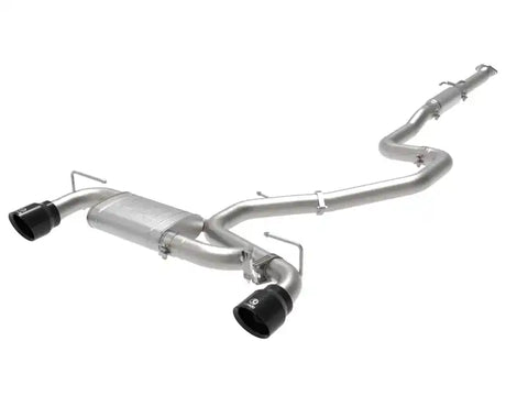 aFe 49-37030-B Hyundai Veloster N 21-22 L4-2.0L (t) Takeda Cat-Back Exhaust System- Polished Tips