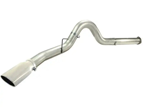 aFe 49-43055-P MACHForce XP 5in DPF-Back Stainless Steel Exh Sys, polished tip,Ford Diesel Trucks 11-14 V8-6.7L