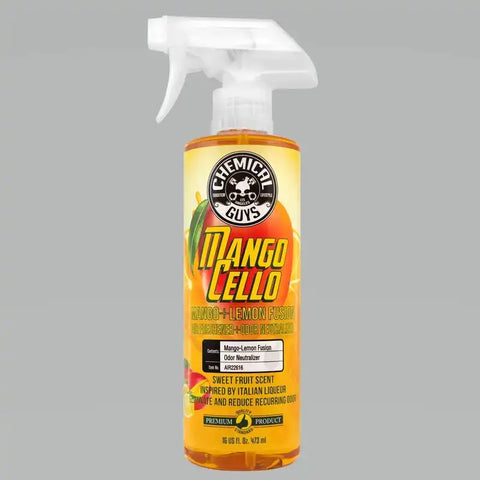 Chemical Guys Mangocello Mango Lemon Fusion Air Freshener & Odor Eliminator - 16oz - Case of 6