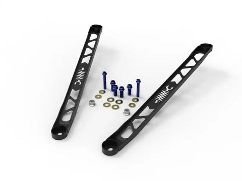 aFe 450-721003-B CONTROL 304 Stainless Steel Front Suspension Strut Brace Black - Toyota GR Supra (A90) 20-21