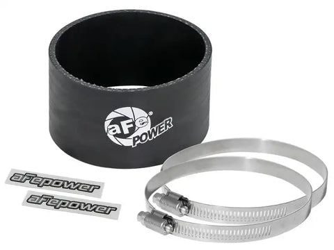 aFe 59-00035 Magnum FORCE CAI Univ. (3-1/2in ID x 2in L) Straight Coupler - Black