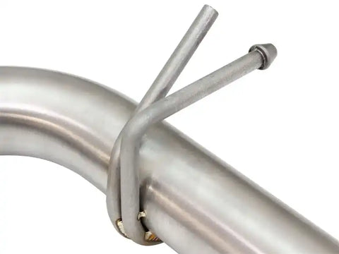 aFe 49-36025-B Takeda 11-16 Scion TC 2.5L 2 1/4-2 1/2in Stainless Steel Axle-Back Exhaust w/Black Tip