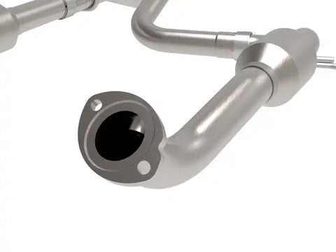 aFe 48-46011-RC Toyota Tacoma 16-17 V6-3.5L Twisted Steel Y-Pipe w/ Cat