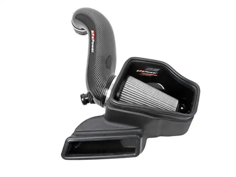 aFe 57-10016D 15-19 VW Golf R (MKVII) L4-2.0L (t) Track Series Carbon Fiber Intake System w/ Pro DRY S Filter