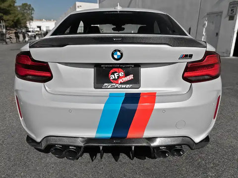 aFe 49-36350-B MACHForce XP Exhausts Cat-Back SS 19-21 BMW M2 Competition L6-3.0L w/Black Tips