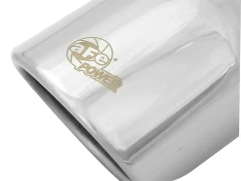 aFe 49T25354-P06 MACH Force-Xp 2.5in Inlet x 3-1/2in Outlet 6in Length 304 Stainless Steel Exhaust Tip