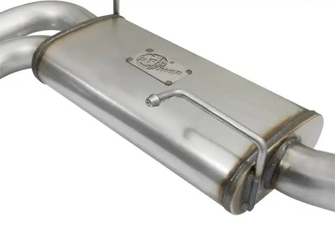 aFe 49-44070-B Rebel Series CB Middle-Side Exit SS Exhaust w/ Black Tips 09-16 GM Silverado/Sierra V6/V8