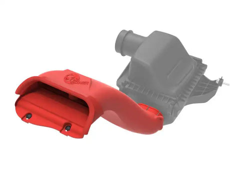 aFe 52-10010SR Rapid Induction Dynamic Air Scoop 2021+ Ford F-150V6/V8 - Red