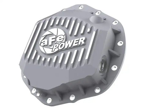 aFe 46-71260A Street Series Rear Differential Cover Raw w/ Machined Fins 20-21 GM Trucks V8-6.6L