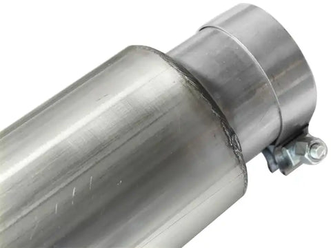 aFe 49-43054 MACHForce XP 5in DPF-Back Stainless Steel Exh Sys, No tip,Ford Diesel Trucks 08-10 V8-6.4L